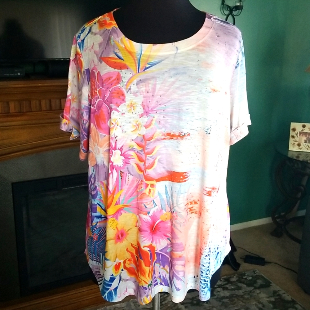 Tropical tee shirt
